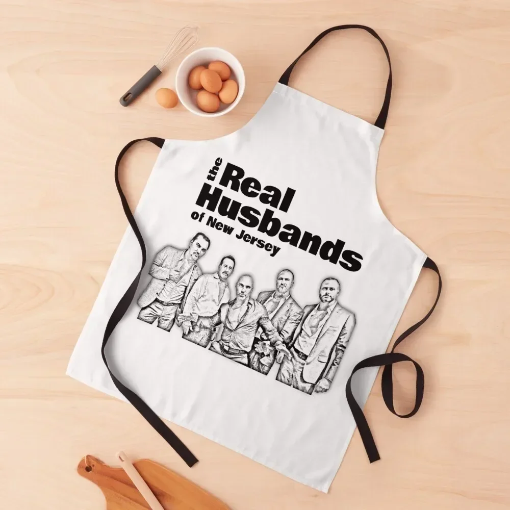 

Real Husbands of New Jersey Apron Kitchen Household Items Barber Apron