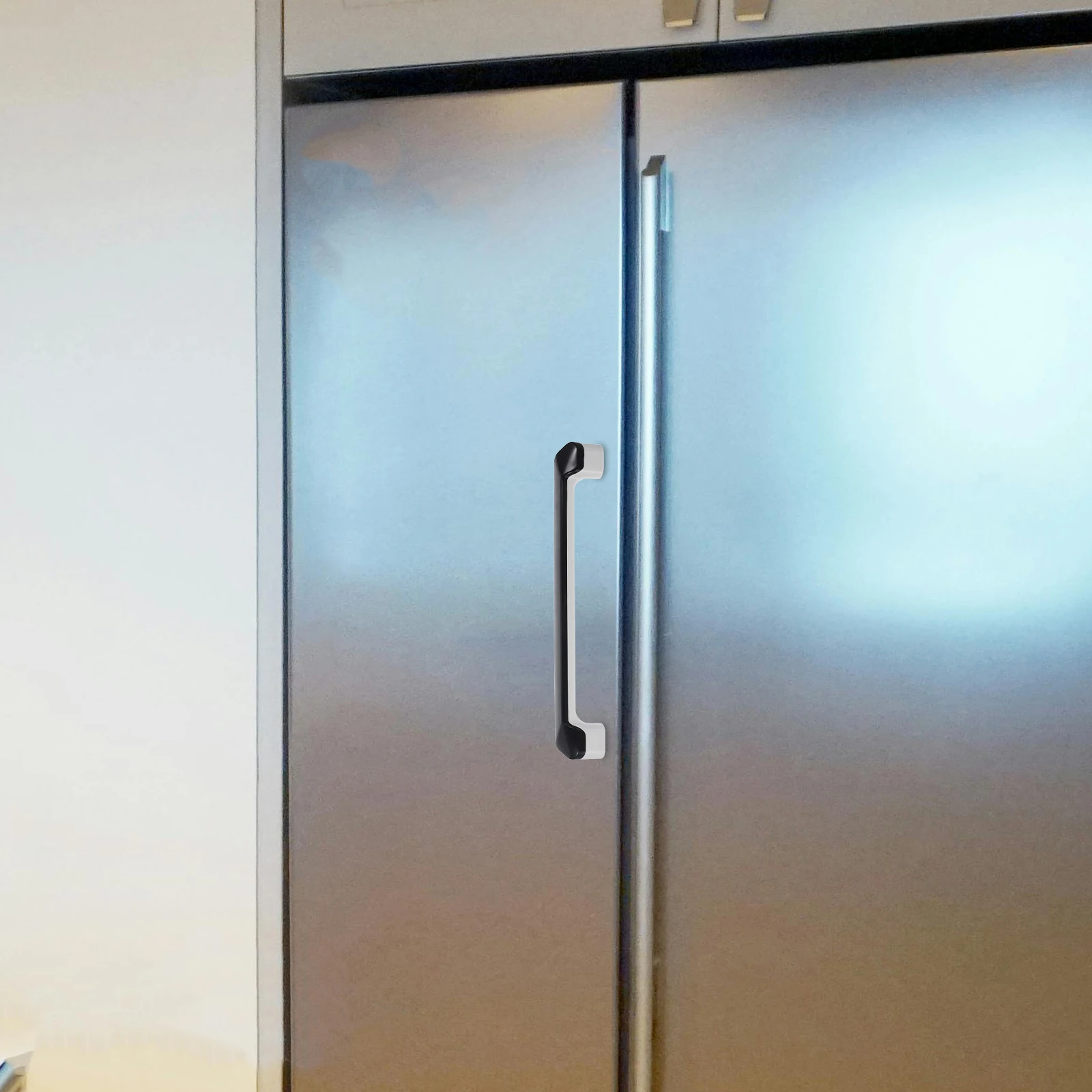 

Freezer Door Handle Replacement Part Refrigerator Repair Hardware Cabinet Pulls Cold Environment Antislip Texture Modern