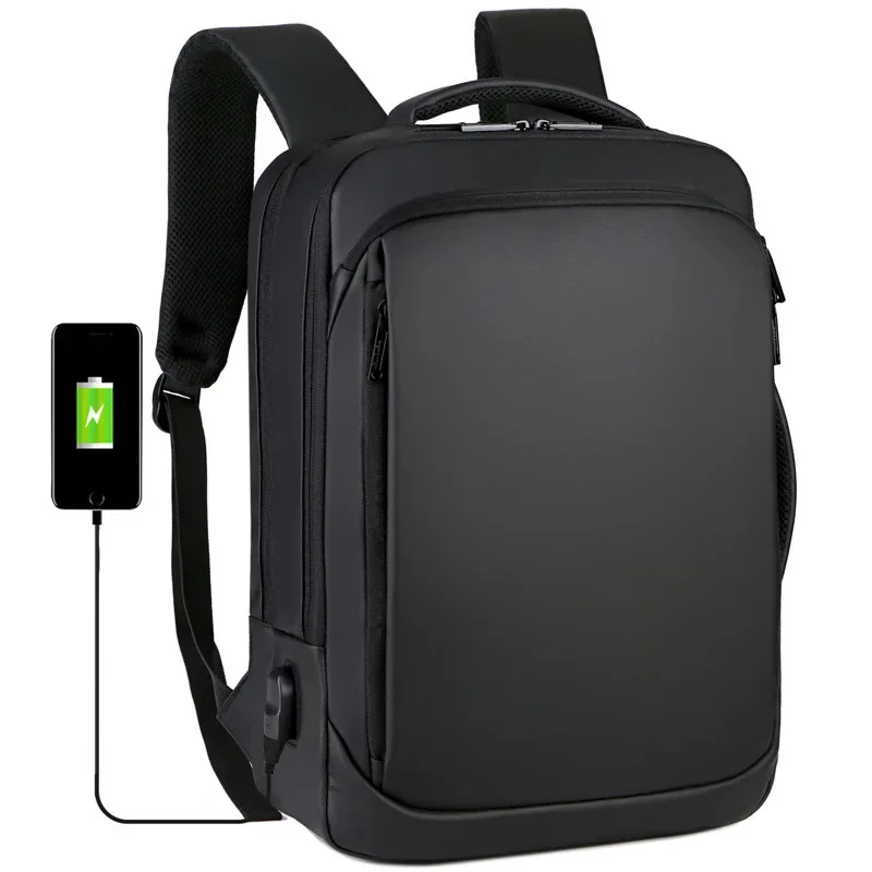 

New Large Capacity Travel Men's Backpack Leisure Outdoor Portable USB Business 16 Inch Computer Bag Schoolbag