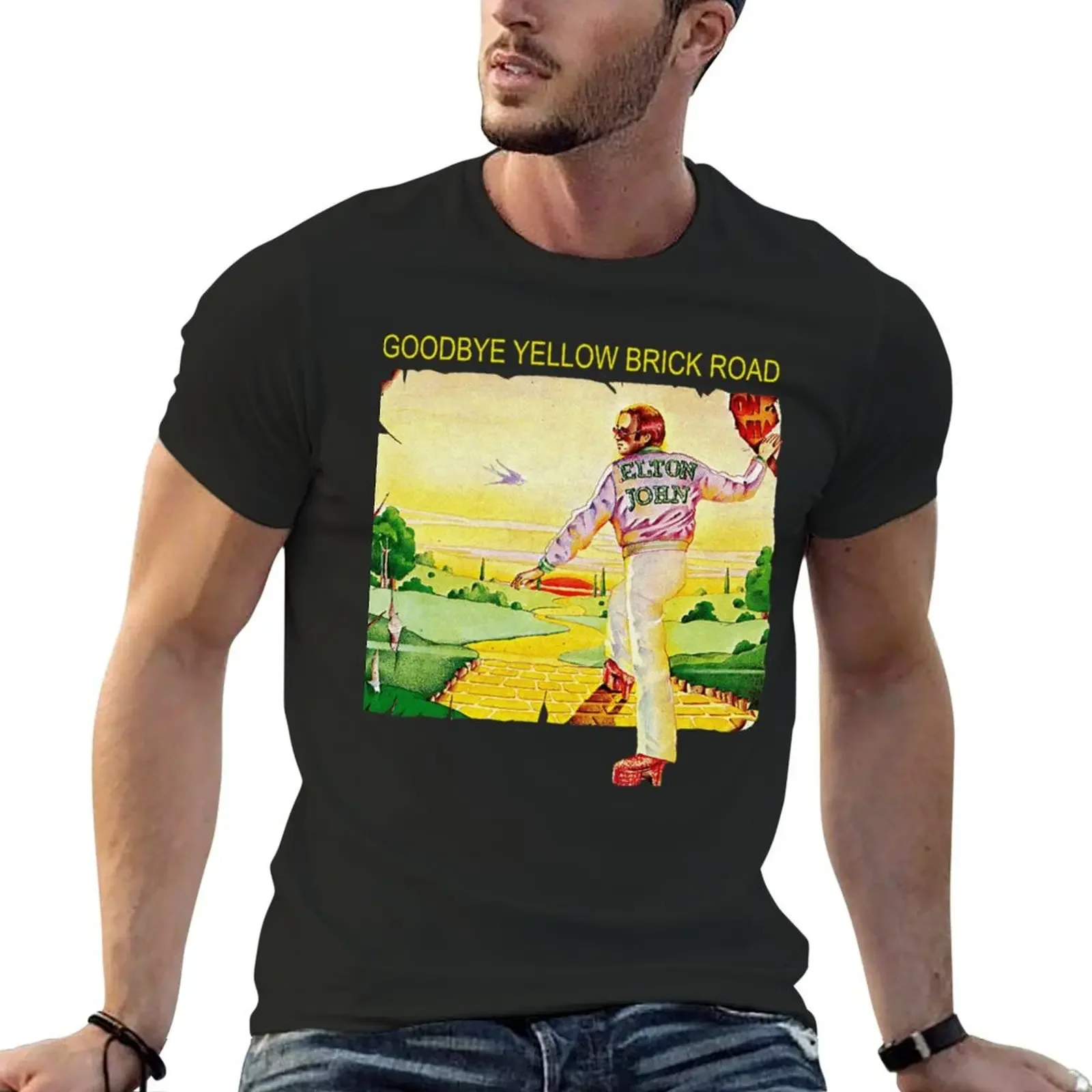 

Copy of Goodbye Yellow Brick Road Essential T-Shirt vintage t shirts quick-drying shirts men graphic