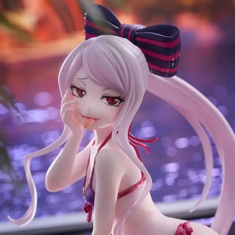 

In Stock TAITO Desktop Cute OVERLOAD Shalltear Bloodfallen Original Anime Figures Collectible Model Toy Sculpture Gift