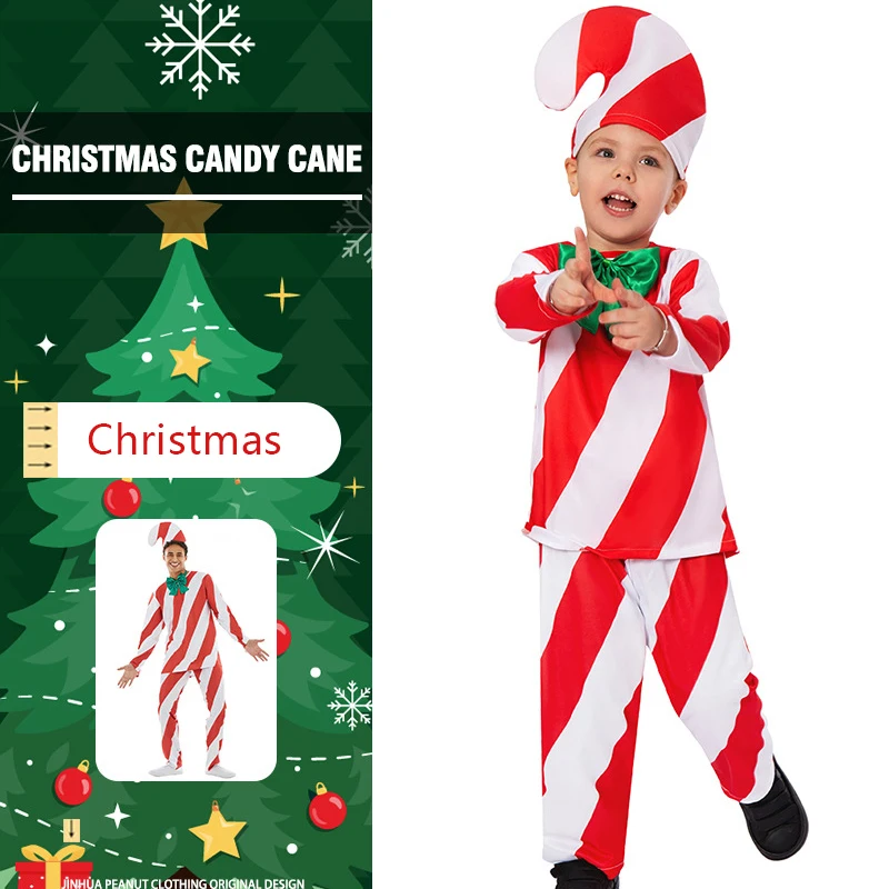 3 stücke Kinder Weihnachten Kostüme Nette Süßigkeiten Geschenk Boxen Cosplay Jungen Mädchen Schule Festival Bühne Leistung Outfits