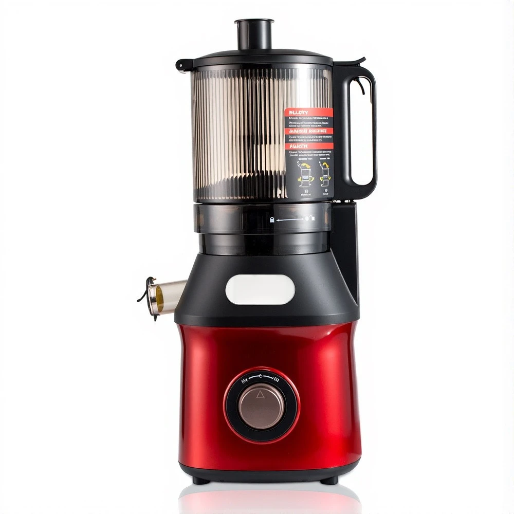 2026 Large Caliber 3L Slow Juicer, Household Slow Press Extractor for Fruits and Vegetables