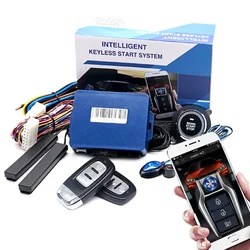 Kirbin K5-9100 Alarm automotive car alarm with autostart automotive start stop car central lock car start stop button Smart key