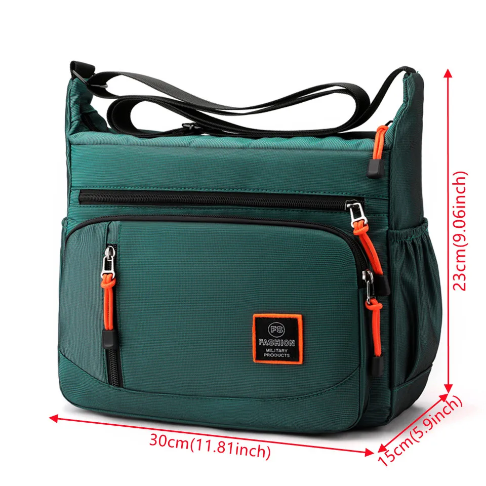 Nylon Men Crossbody Bags Waterproof Tote Male Top-handle Bags Handbags High Quality Tote Casual Shoulder Bag