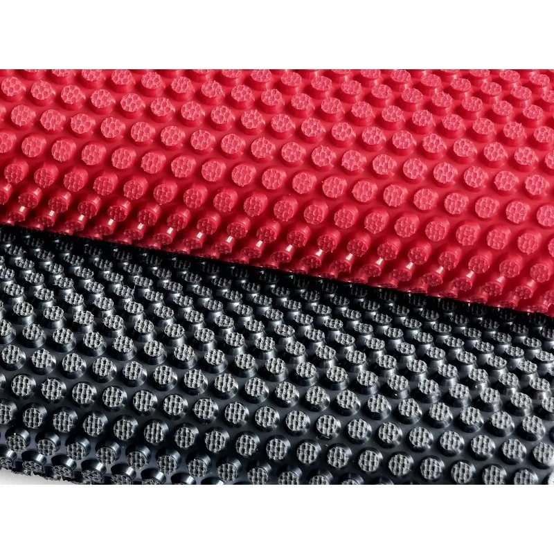 Durable Large Particle KF-127 Table Tennis Rubber OX Pips Out Single Rubber Anti-arc Sinking Monster PingPong Rubber Medium Soft