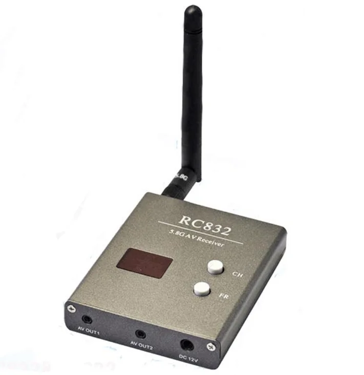 RC832 RC805 305 upgrade wireless FPV SKY 32S 5.8G video image transmission receiver