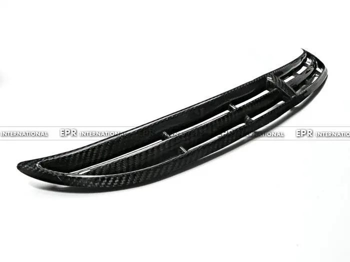 Suitable for Porsche Boxster 987 997 GT3 modified carbon fiber medium mesh cover, front bar mesh intake cover - view 2
