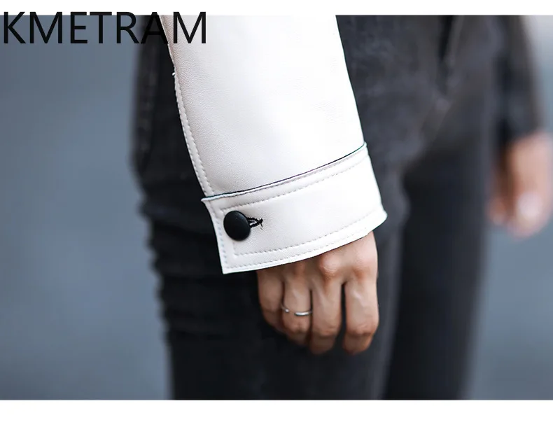 100% Natuurlijke Schapenvacht Jas Vrouw Casual Korte Slanke Lederen Jassen Nieuw in Outerwears Herfst Kleding 2025 Vrouwen Majaбка