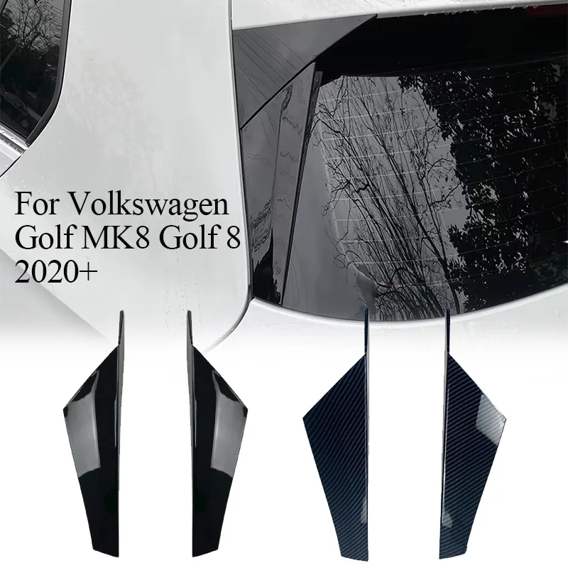 

Car Rear Window Spoiler Side Wing Cover For Volkswagen VW Golf 8 MK8 2020-2022 Wing Splitter Body Kits Decoration Sticker