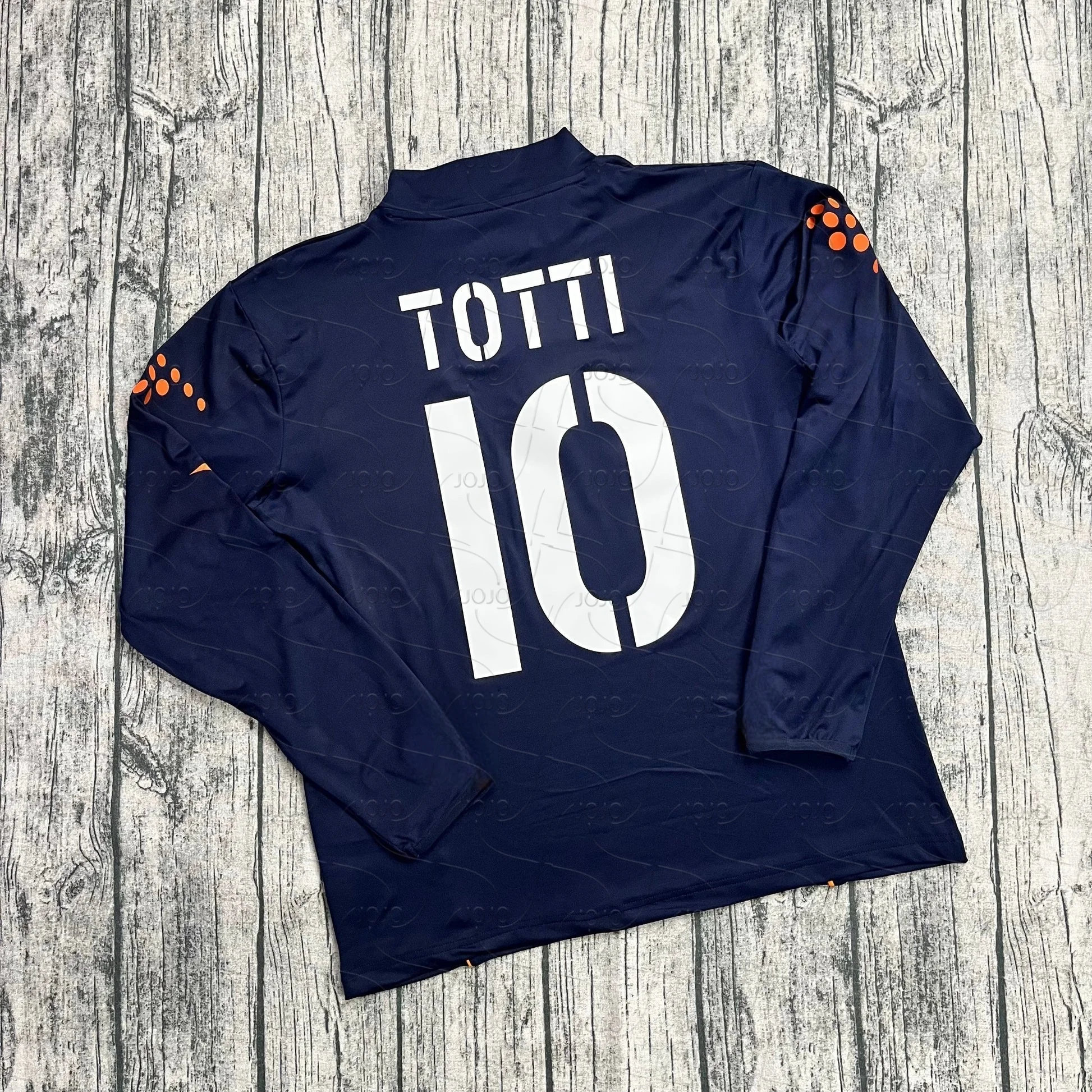 Al Nasser Men's & Teenager's Long Sleeve Football TOTTI Comfortable Sports Jersey Suitable for Various Ball Sports Football Top