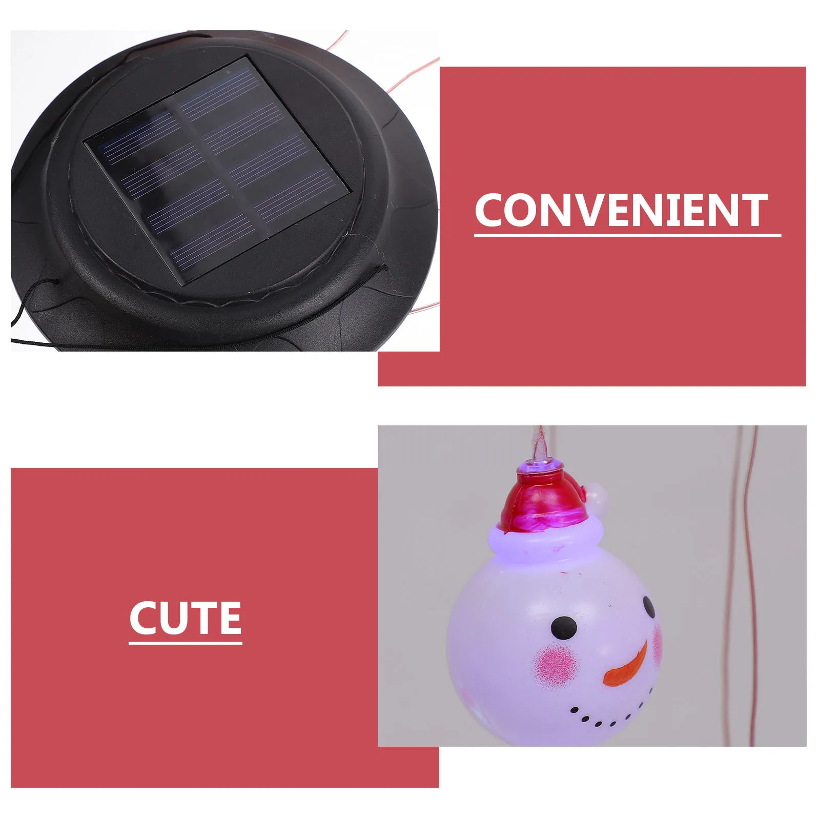 1 قطعة الشمسية عيد الميلاد ثلج مصباح ليد في الهواء الطلق تعمل بالطاقة الشمسية مصباح معلق الرياح الرنين حديقة فناء مصباح للزينة