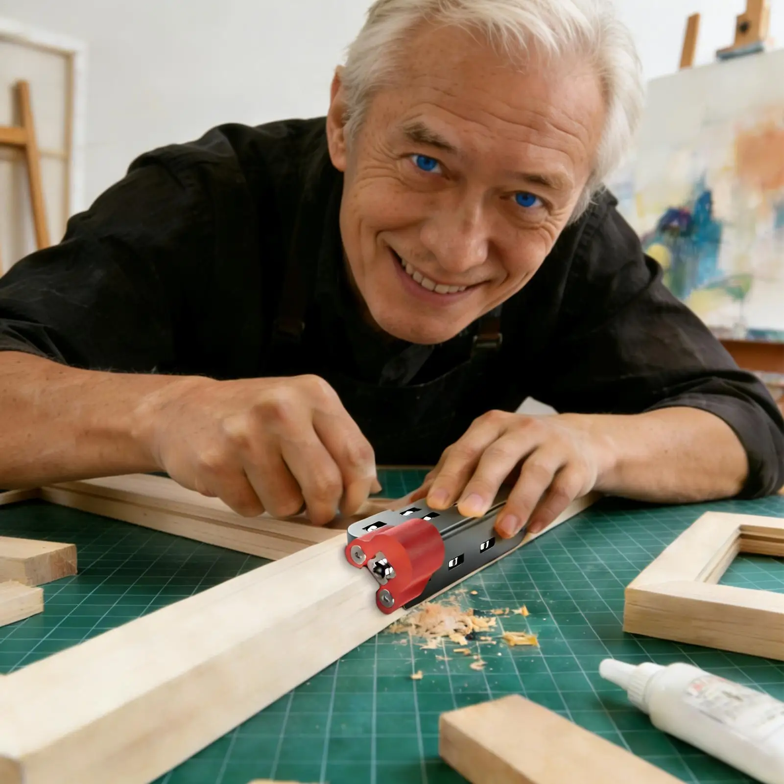 

Инструменты для кромкооблицовки, эргономичная ручка, нескользящий триммер для кромок по дереву для мастерской, ремонтника, любителей рукоделия, плотника, архитектора