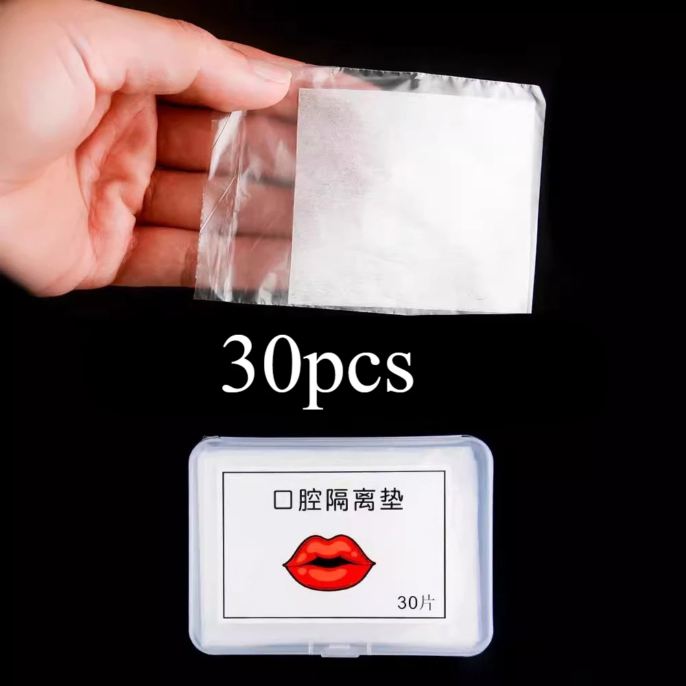 

30 шт., стоматологические изоляционные подушечки для татуировки губ, одноразовая защита для полости рта для микроблейдинга, полупостоянная контура губ, гигиеническая защита
