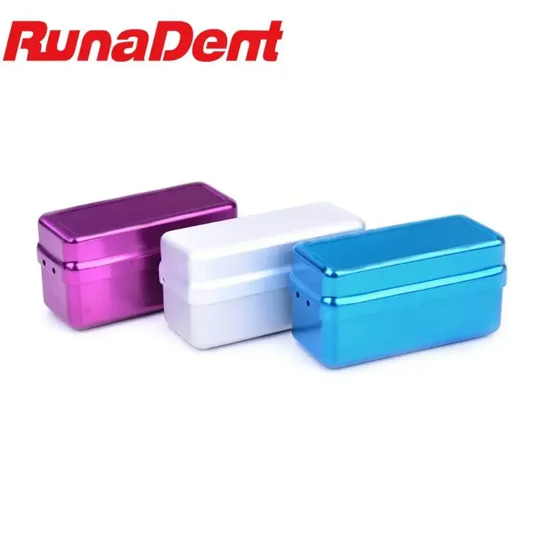 

72 Hole Dental Disinfection Box Autoclave Sterilizer Case Burs Endo Files Holder Dental Disinfection Box