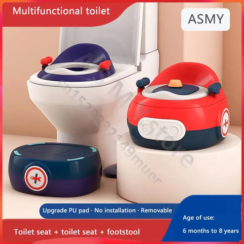 Children\'s Toilet/Children\'s potty for 1-8 years old/Cute shape baby seat Easy to clean baby potty potty/For boys and girls