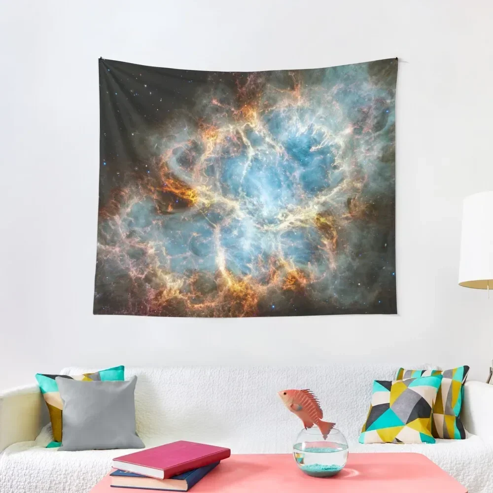 

JWST Crab Nebula Tapestry Room Design Funny Room Decor Korean Style Tapestry