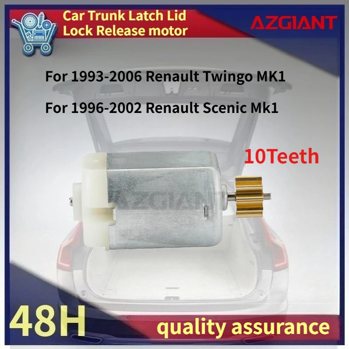 For 1993-2006 Renault Twingo/Scenic 1996-2002 Azgiant 10T Car Rear Trunk Hatch Lock Actuator Motor High Performance Motors OEM