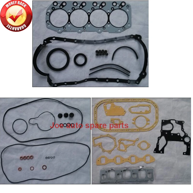 4jg2 4jg2T 4jg2TC Engine Full gasket set kit for Isuzu Campo/Trooper 3059cc 3.1 D 8v 1991- Isuzu Trooper 3.1 TD 8878116130