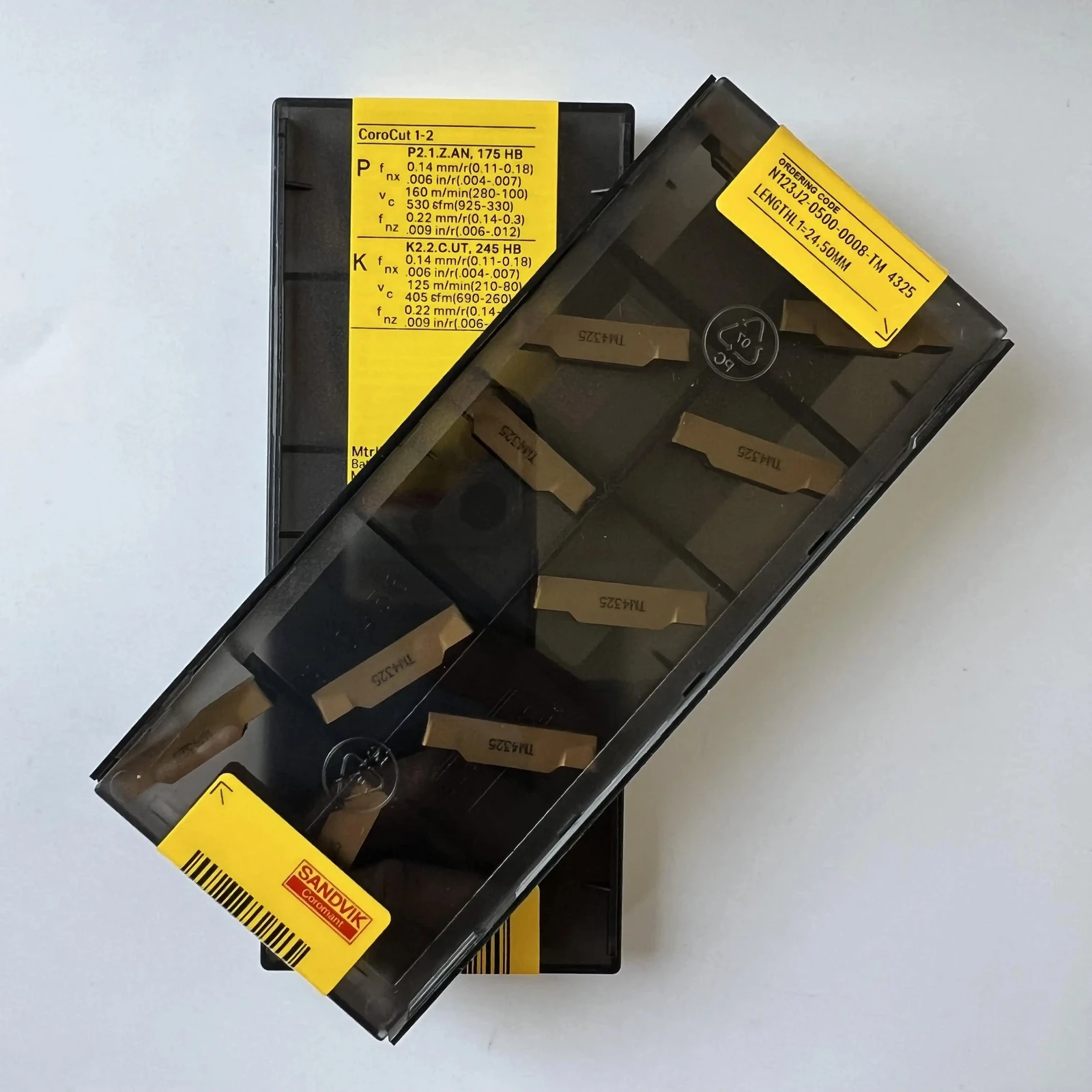 

N123J2-0500-0008-TM 4325 /Original carbide blade 10 Pcs