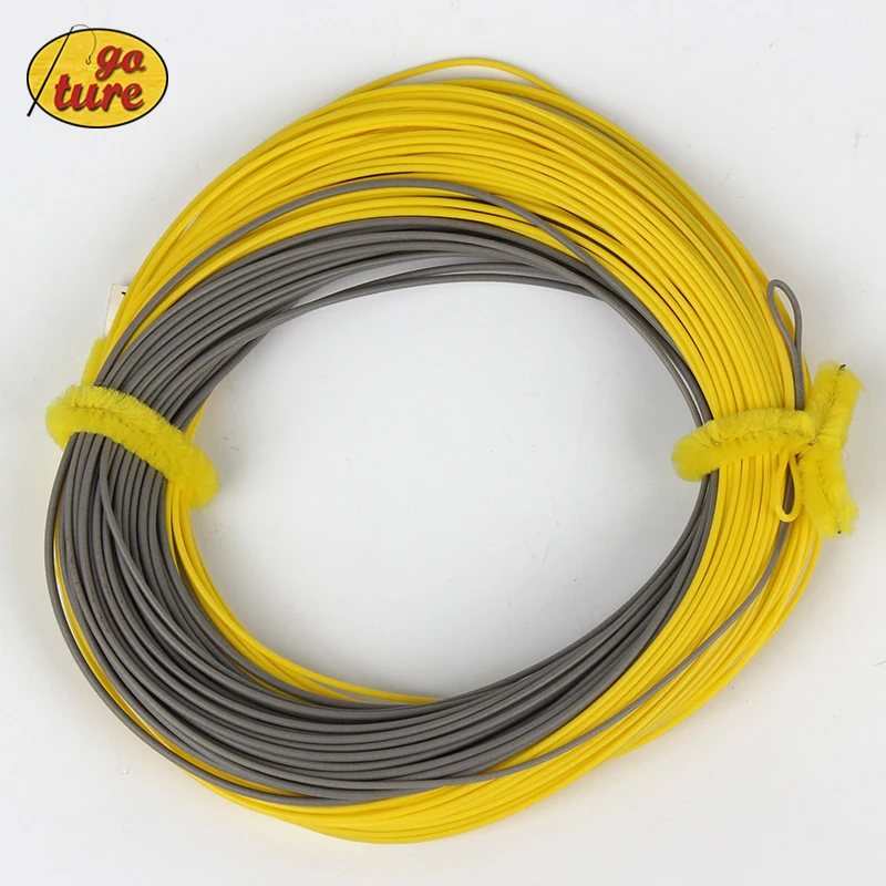 

Goture Fly Fishing Line Weight Forward Floating Fly Line WF4-8F 100FT 30m with Welded Loops Easy Casting Wind