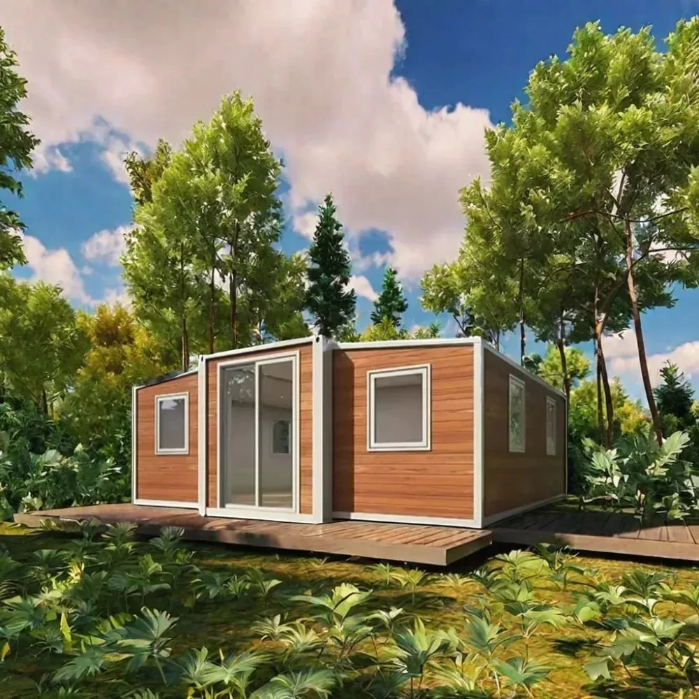 3 Bedroom Prefabricated Container House 20ft 40ft Modular Home Luxury Expandable Design for Family Living