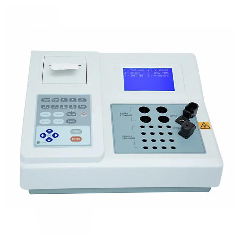 Coagulation analyzer 2 channel coagulation analyzer automatic coagulation analyzer