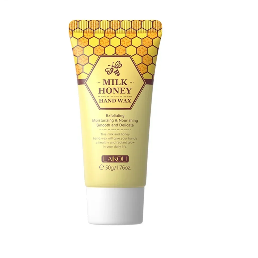 Honey Milk Hand Wax 50g Hand Mask Moisturizes and Hydrates Autumn and Winter