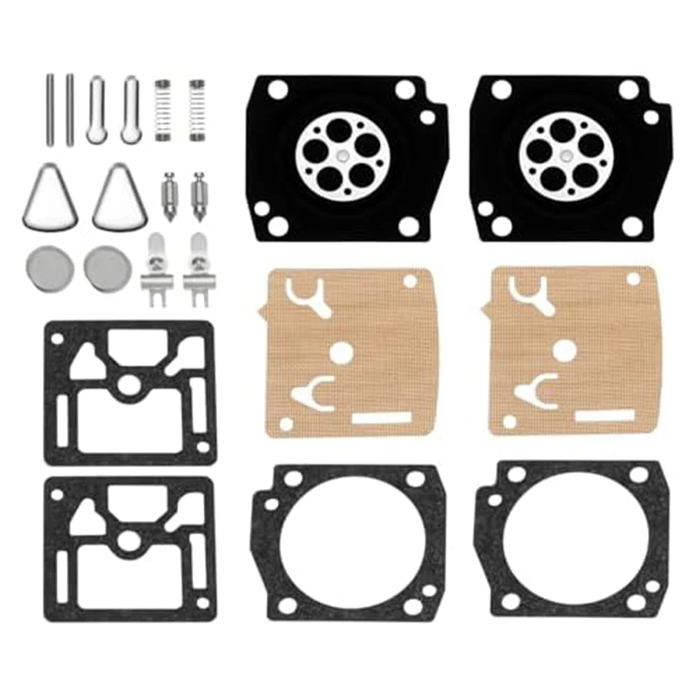 2 Sets Carburetor Carb- Repair for kit for Lawn Mower Carburetor Film Reconstruction Carburettors Brushcutters for Lawn Mower