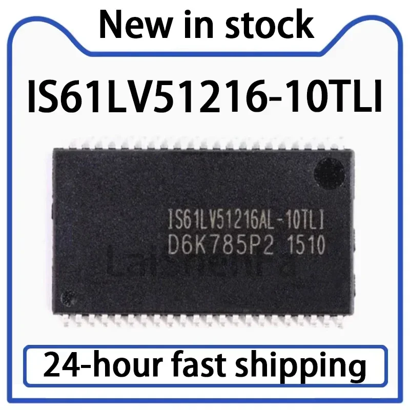 2PCS IS61LV51216-10TLI Package TSOP44 Memory Storage Chip Stock