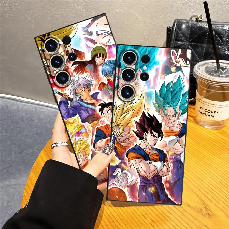 Funda Phone Cover Case for Samsung Galaxy S26 Ultra S25 Plus S10 S9 S21 FE S24 S23 S20 Ultra Note 20 8 9 10 D-Dragons Goku Gohan - view 4