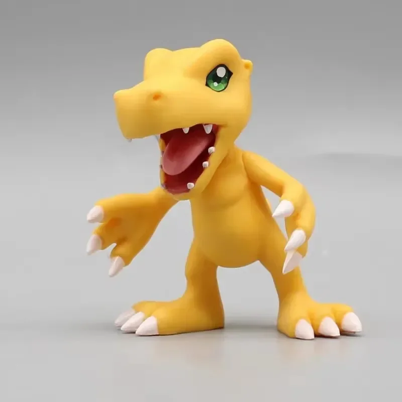 

7cm Digital Monster Agumon Anime Figure Game Figure Model Statue Collection Doll Desktop Decoration Ornament Keychain Toys Gifts