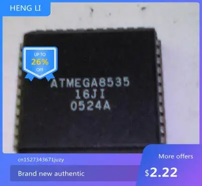 100% NEW   ATMEGA8535-16JI   PLCC    Brand new genuine product
