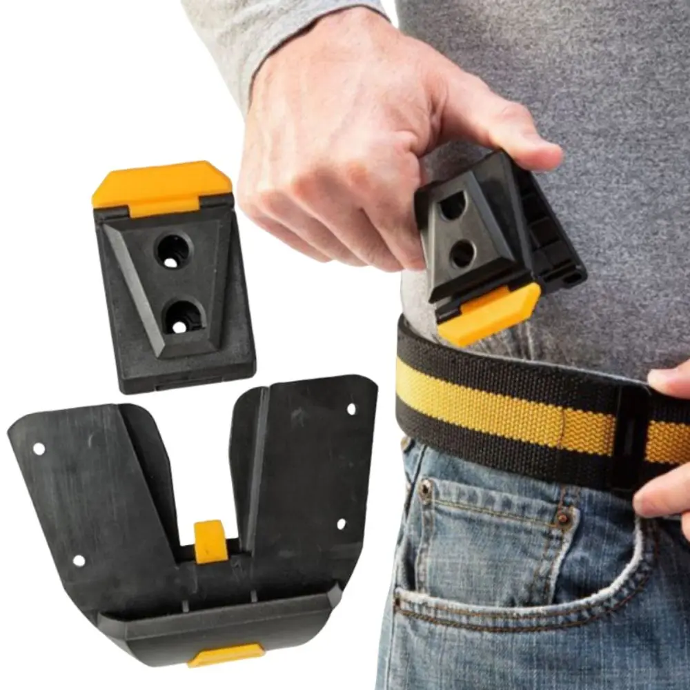 

High Quality Sturdy ABS Waist Buckle Quick Attach Durable Waist Bag Clip Compatible Replacement Tool Belt Professional Use