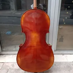 high-end Montagnana cello 4/4 A spacious body ！Strong resonance！European spruce Maple cello Italian Antique oily varnish cello