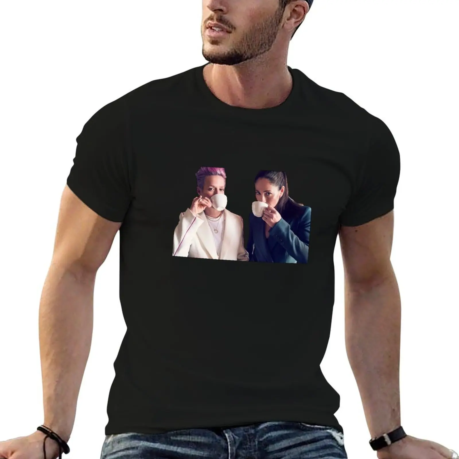 

Megan Rapinoe and Sue Bird T-Shirt anime t shirts for man graphic t shirts for man t shirt man plain T-Shirt