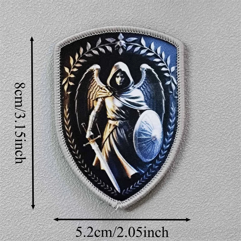 Parche táctico San Miguel Arcángel – Insignia moral con velcro - imagen 2