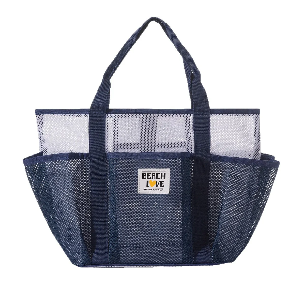 Torba siatkowa na podróże, sport, jogę, plażę, torba na basen, duża torba do przechowywania przybory do kąpieli i kosmetyków