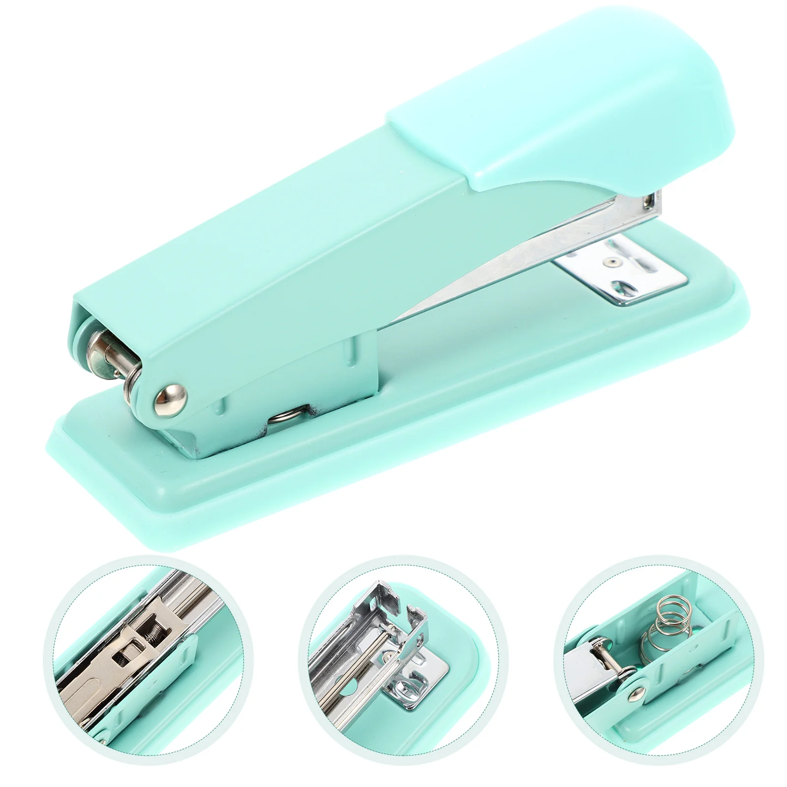 Stapler Staples Heavy Duty Desk for Office Staplers Kids Small Metal Handheld Manual