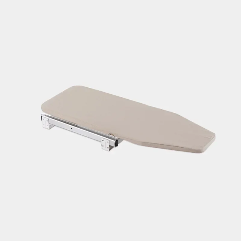 Wardrobe 180° rotating ironing board, cloakroom, hidden folding and ironing rack, damping telescopic sliding
