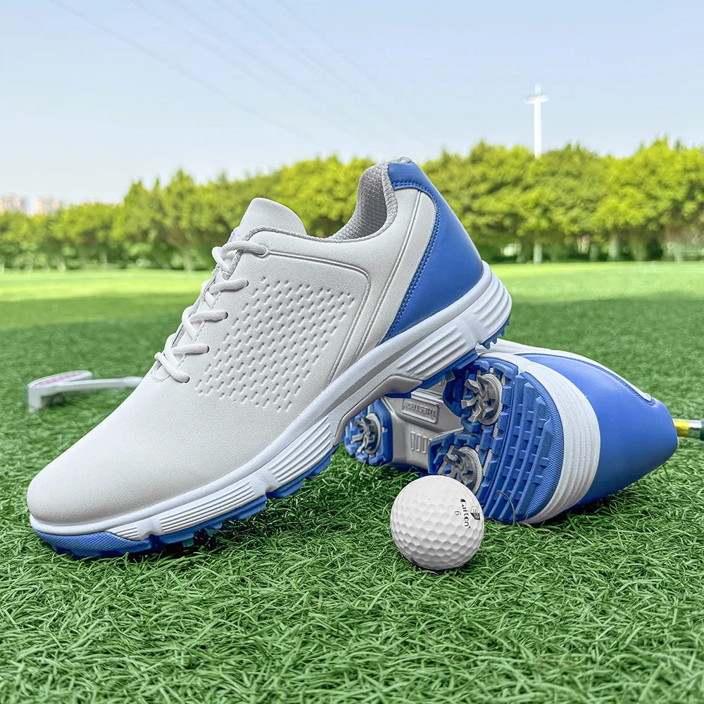 MiaBera Golf Shoes Professional Golf Sneakers Mens Golf Turf Sneakers Womens Comfort Walking Shoes Turf Golf Sneakers