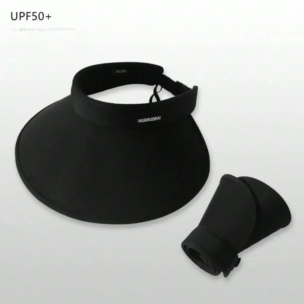 

New Summer Sunshade Anti-Ultraviolet Air Top Hat Large Brim Mask Sun Hat