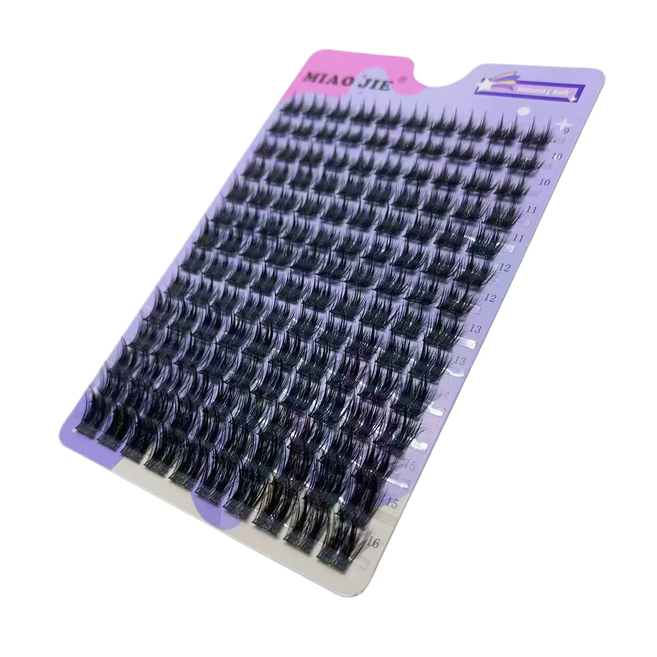 WINKLURE Manga Wimpernbüschel Wispy Wimpernverlängerungen Anime Wimpern-Cluster-Kit Spiky Wimpernbüschel D-Curly Einzelwimpern – Detail 9
