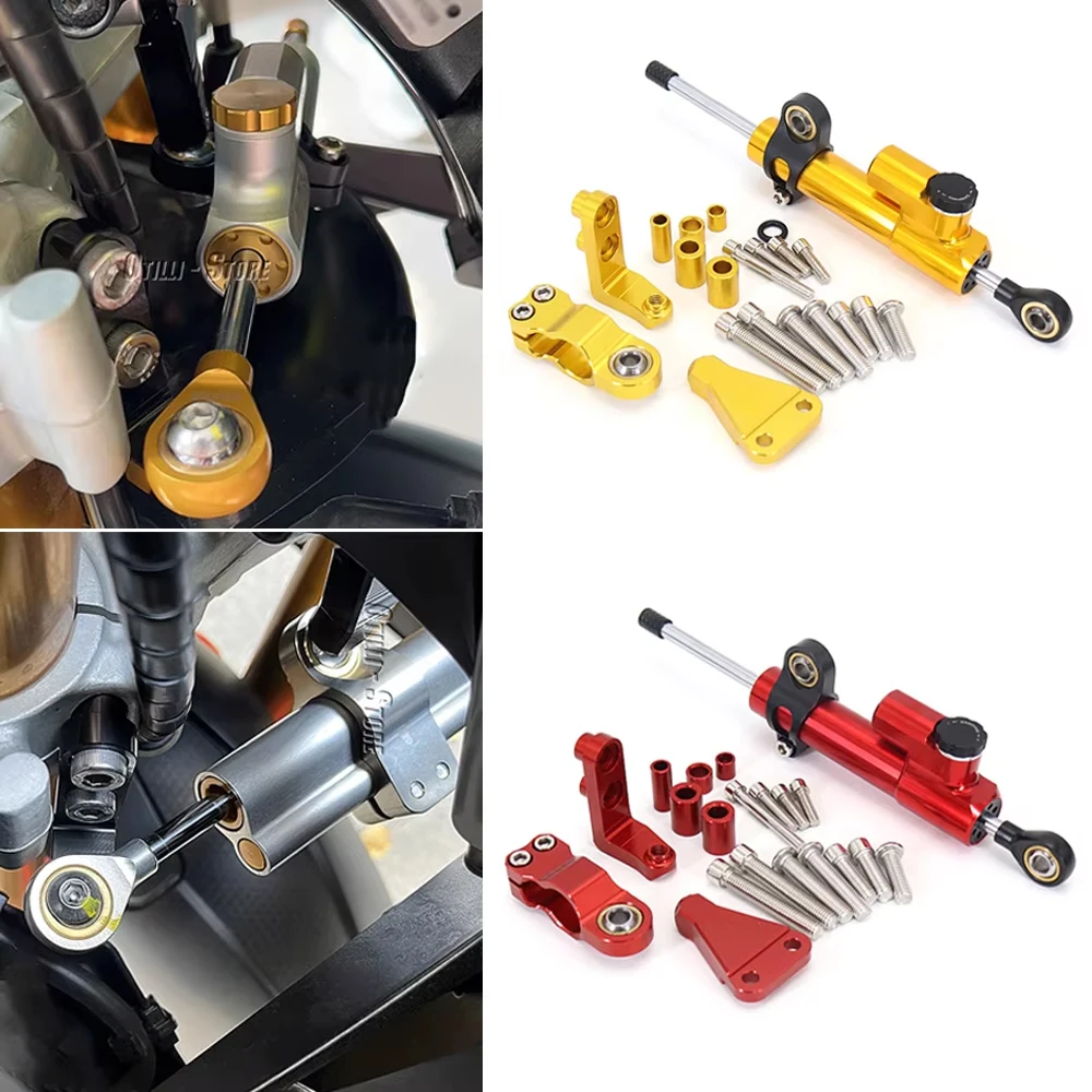 

Motorcycle Aluminum Damper Steering Stabilize Safety Control Bracket For APRILIA RS660 RS 660 rs660 rs 660 2021 2022 2023