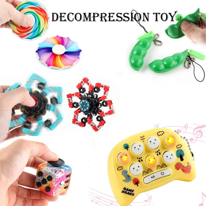 

Toy Pack Stress Relief Toy Set Cute toy decompression Dice Release stress toys for autistic adults Stress relief gifts for kids