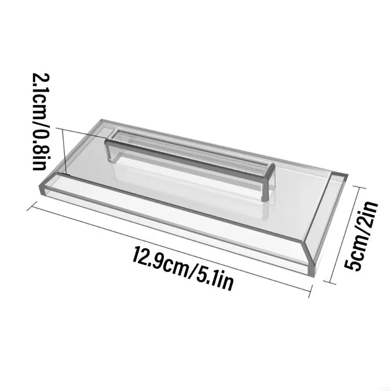 U55C Display Stand Scratchproof Clear Holder Fall Protections Storage Plank