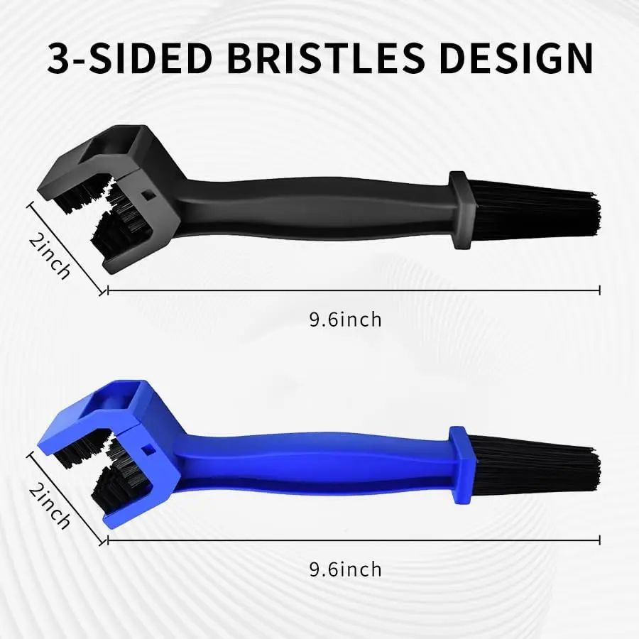 2 PCS Bike or Motorcycle Chain Washer, Brush Chain Degreaser for Bicycle Chain Brush Universal Bicycle Chain Cleaning Brush Tool