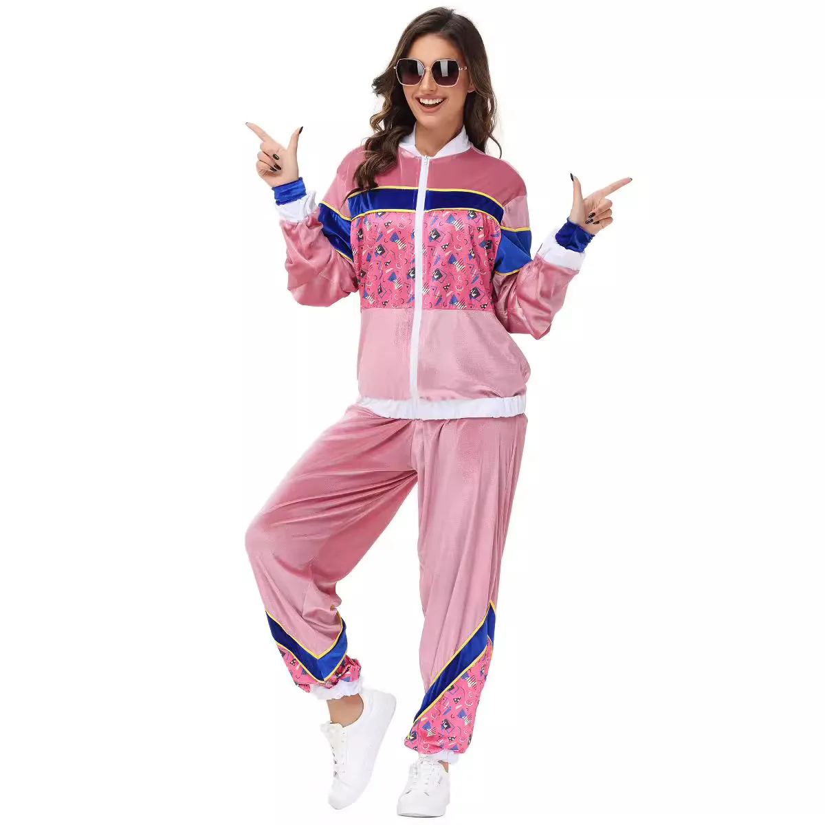 loween Role-plang Retro anni '70 Disco Hippie Native Wildman Performance Costume Abbigliamento da palcoscenico etnico da donna Prodotto cinese...