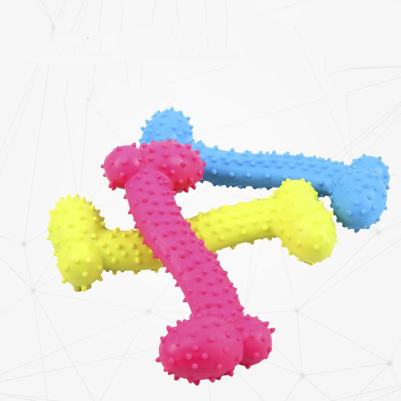 

Bone-chilling bone dogs are wear-resistant and can gnaw on pet toys Pet chew toys trade Molar bite dog pet