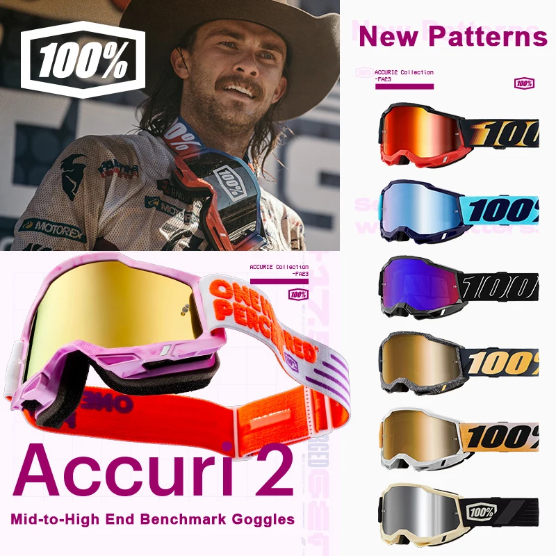 Accuri 2 Pro-grade Off-road Goggles – Versatile for Moto MTB Skiing & Riding